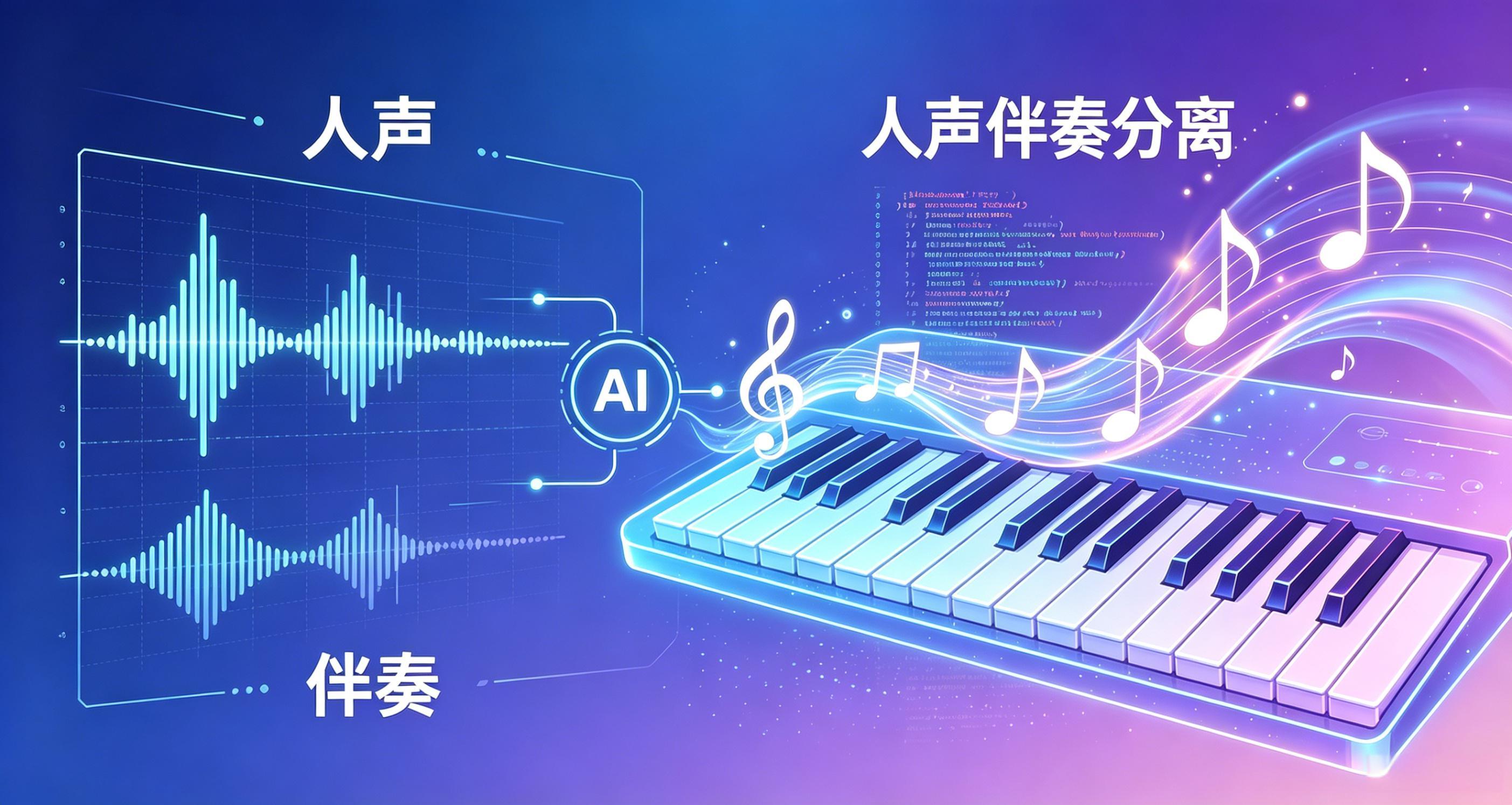 妙笔生歌的人声伴奏分离