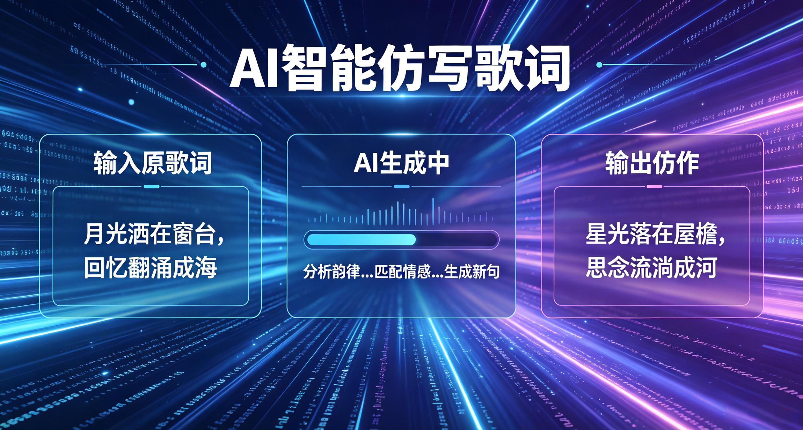 妙笔生歌的仿写歌词