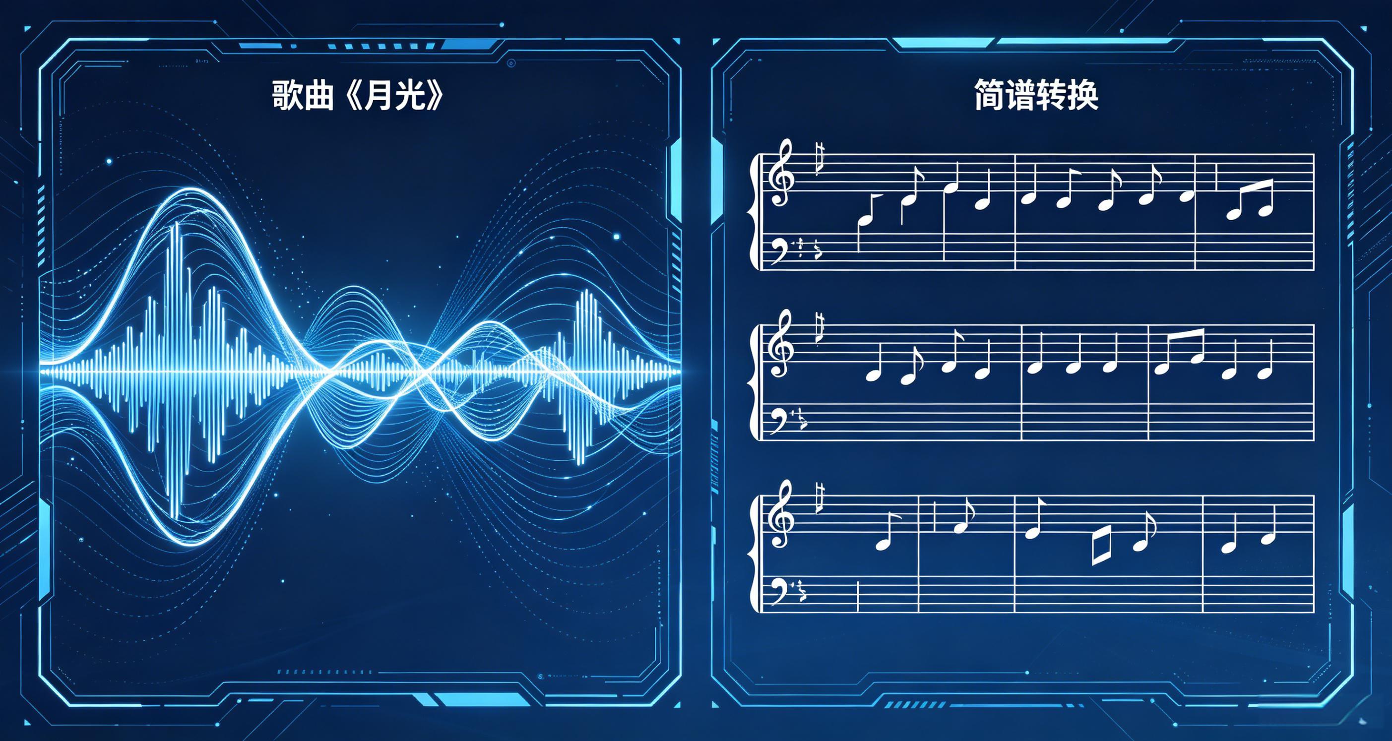 妙笔生歌的音乐转换为简谱