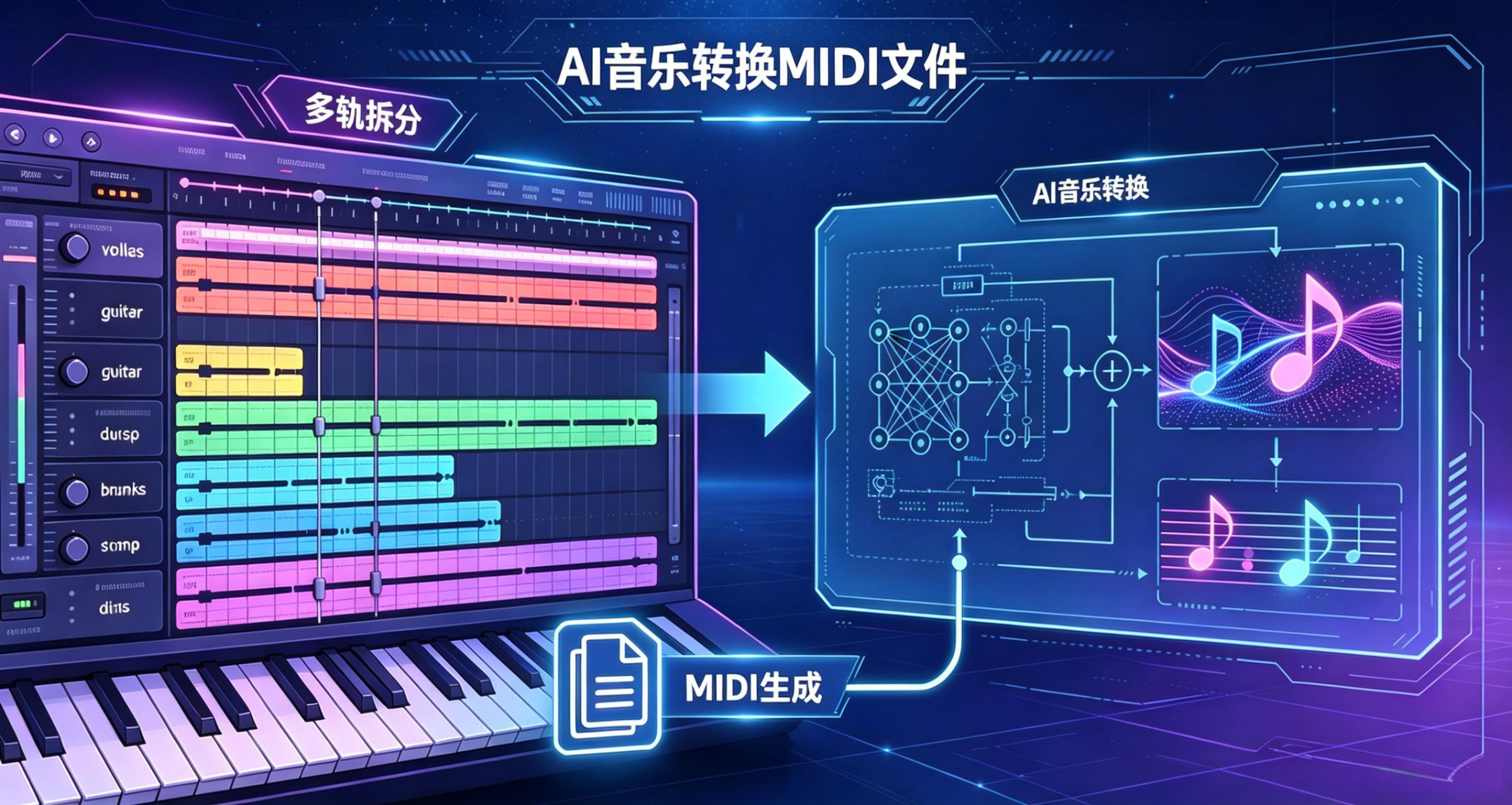 妙笔生歌的音乐转换midi文件